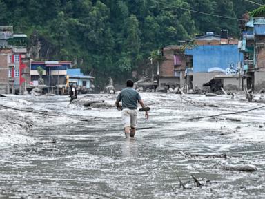 Source-feed image associated with Hundreds missing, including 47 Americans, in deadly Nepal floods, local officials say