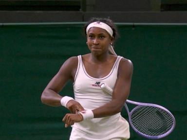 Source-feed image associated with WATCH: Americans shine at Wimbledon