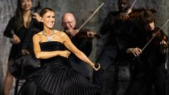Source-feed image associated with Critics celebrate Céline Dion's 'high-stakes' comeback show in Paris