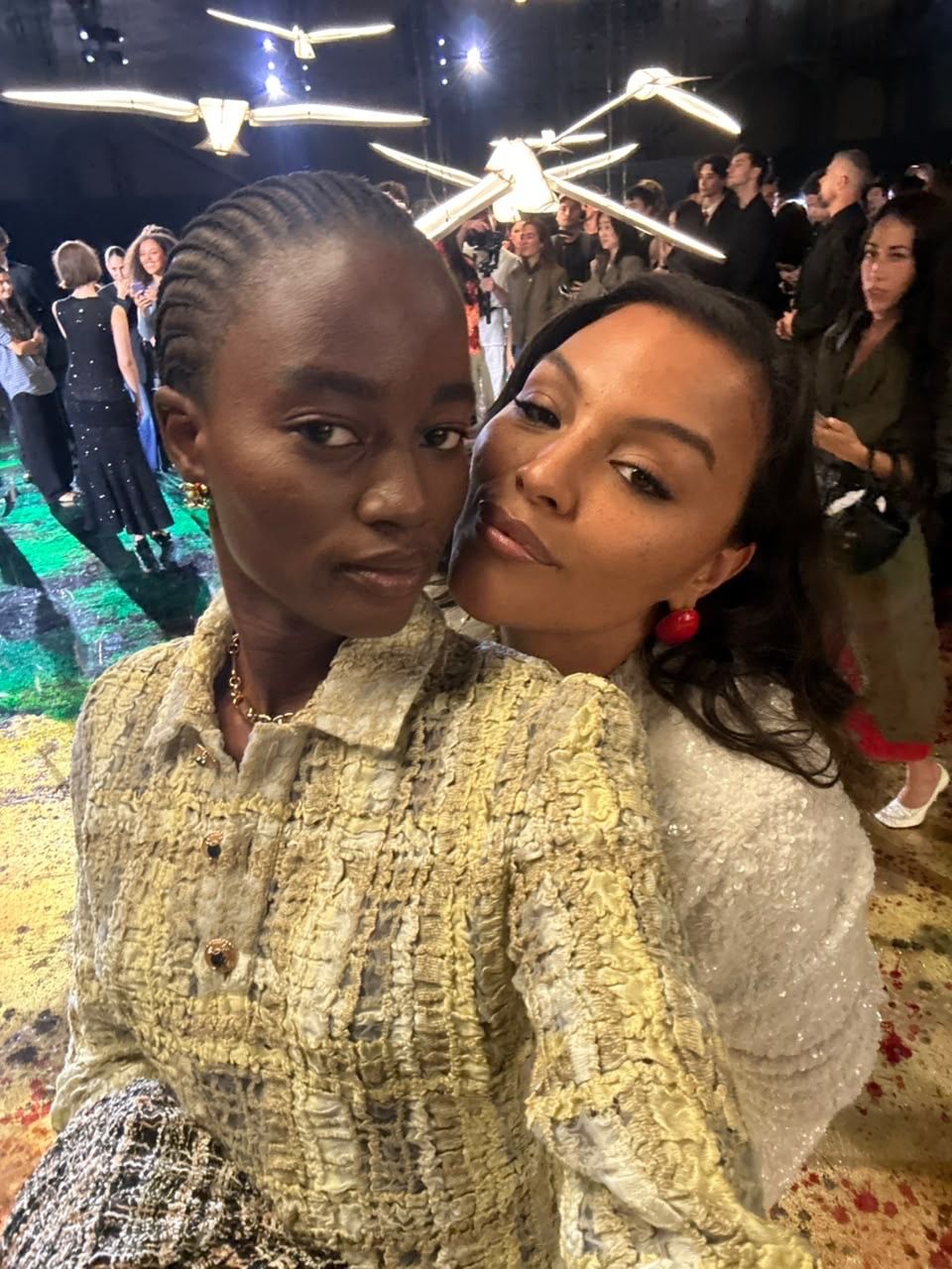 Image from linked report: How Rachel Ojuromi, the Coolest Girl in Nigeria, Came to Walk the Chanel Show