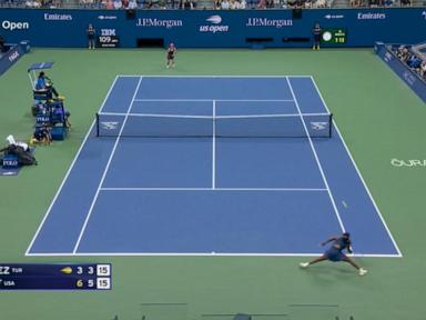 Source-feed image associated with WATCH: Americans shine at US Open