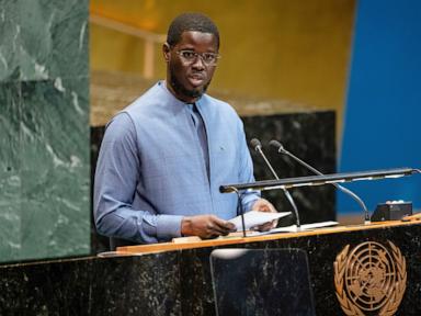 Source-feed image associated with Senegal's President Faye launches a new party over deepening split with former ally Sonko