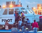 Source-feed image associated with Huge search operation after passenger ferry sinks off coast of Guyana