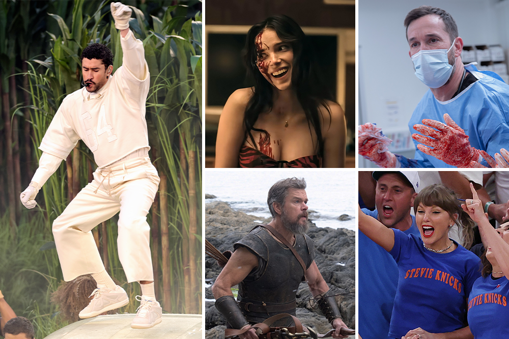 Image from linked report: The Best Pop Culture Halloween Costumes for 2026: From Bad Bunny’s Super Bowl Shrubs to Taylor Swift’s Knicks Shirt