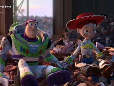 Source-feed image associated with WATCH: Taylor Swift's 'Toy Story 5' single breaks streaming records