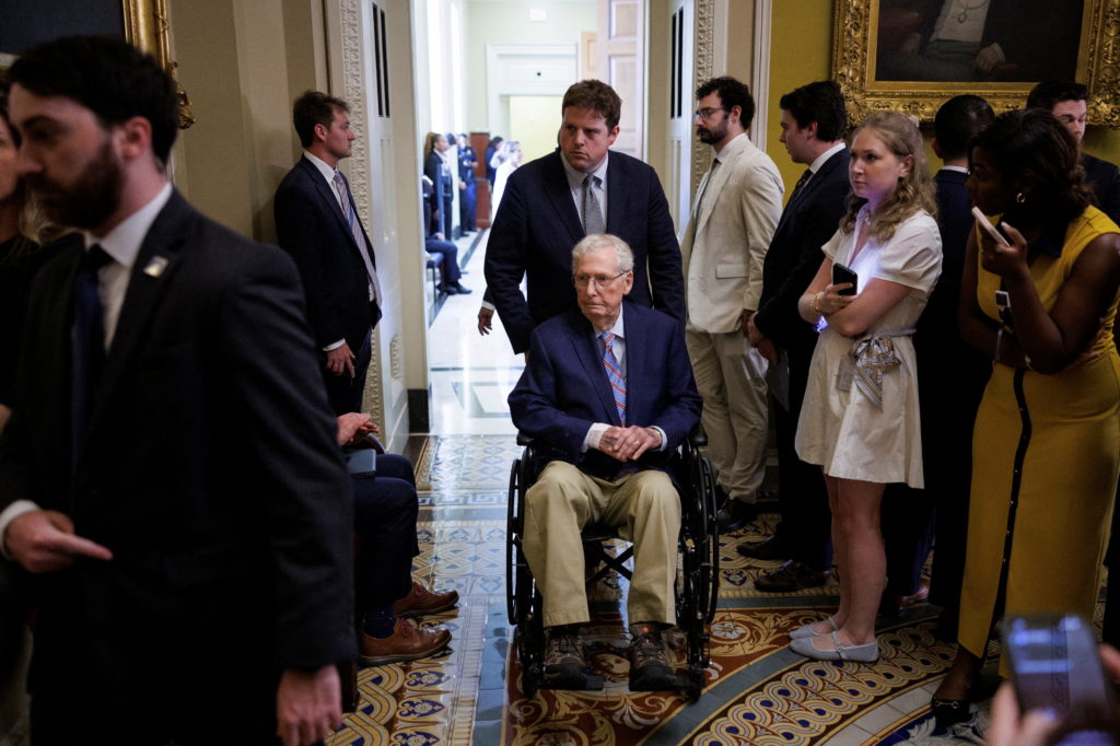 Source-feed image associated with Aging politicians face questions over health transparency after Graham's death