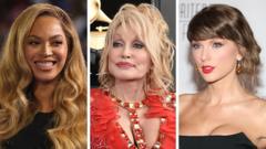 Source-feed image associated with Taylor Swift and Beyoncé lead tributes after death of 'bold and brilliant' Dolly Parton