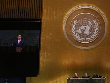 Image from linked report: China, as usual, uses UN speech to promote global development as solution to world's challenges