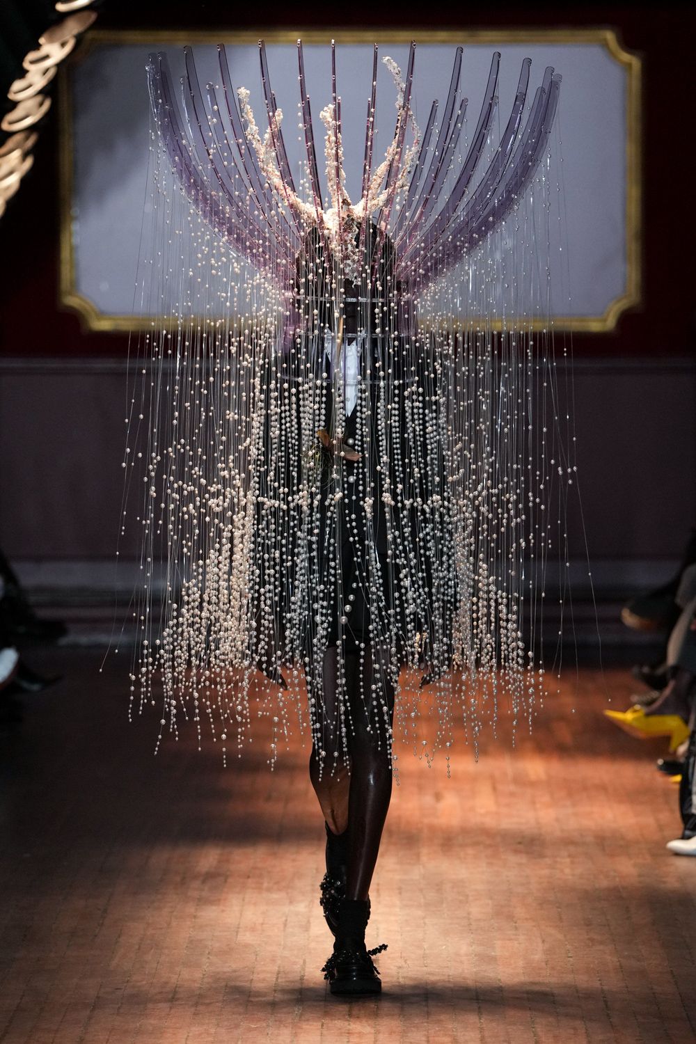 Image from linked report: Noir Kei Ninomiya Spring 2027 Ready-to-Wear