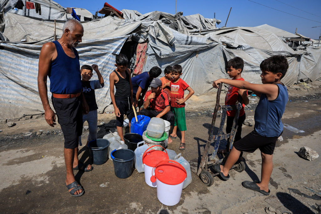 Source-feed image associated with Israel rejects Trump's Gaza plan, more details emerge on the Strait of Hormuz and other Mideast news