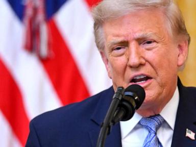 Source-feed image associated with WATCH: Breaking down Trump's latest prime-time speech