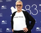 Source-feed image associated with Wim Wenders clarifies that he does not believe film-makers should stay out of politics