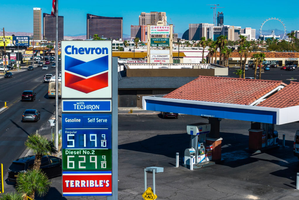 Source-feed image associated with Gas prices in U.S. hit record Labor Day high, thanks to Iran war and refinery issues