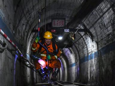 Source-feed image associated with China investigates mine-safety official for corruption after deadly gas explosion
