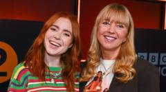 Image from linked report: Angela Scanlon takes over Sara Cox's drivetime slot on Radio 2