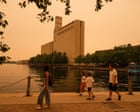 Source-feed image associated with Wildfires in Ontario make Toronto air quality worst in world