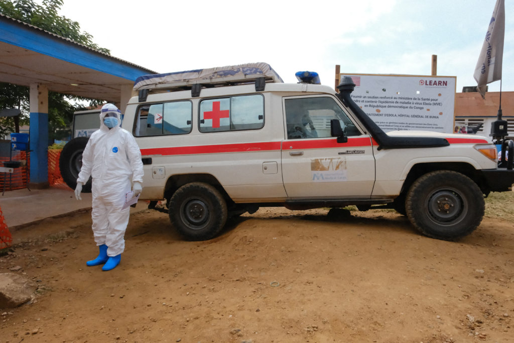 Source-feed image associated with Kenya's health minister found in contempt of court over U.S.-backed Ebola facility