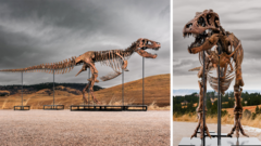 Source-feed image associated with Tyrannosaurus rex most expensive dinosaur ever sold