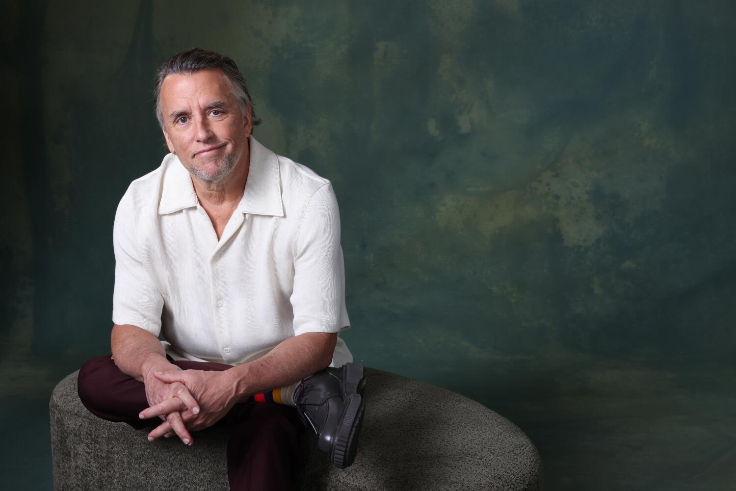Source-feed image associated with 'They're growing up — we're aging': Richard Linklater with 'Boyhood' 12 years behind him
