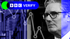 Source-feed image associated with Starmer's premiership in six charts