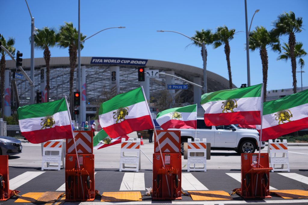 Source-feed image associated with Iranian Americans plan protests and watch parties ahead of team's World Cup opener