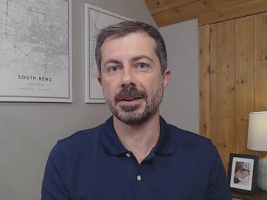 Source-feed image associated with 'We just can't go on like this': Pete Buttigieg speaks out after swatting incident