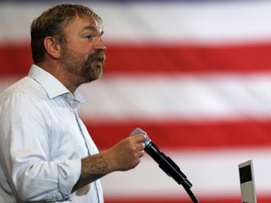 Source-feed image associated with Maine Democratic Senate candidate Graham Platner officially withdraws from race