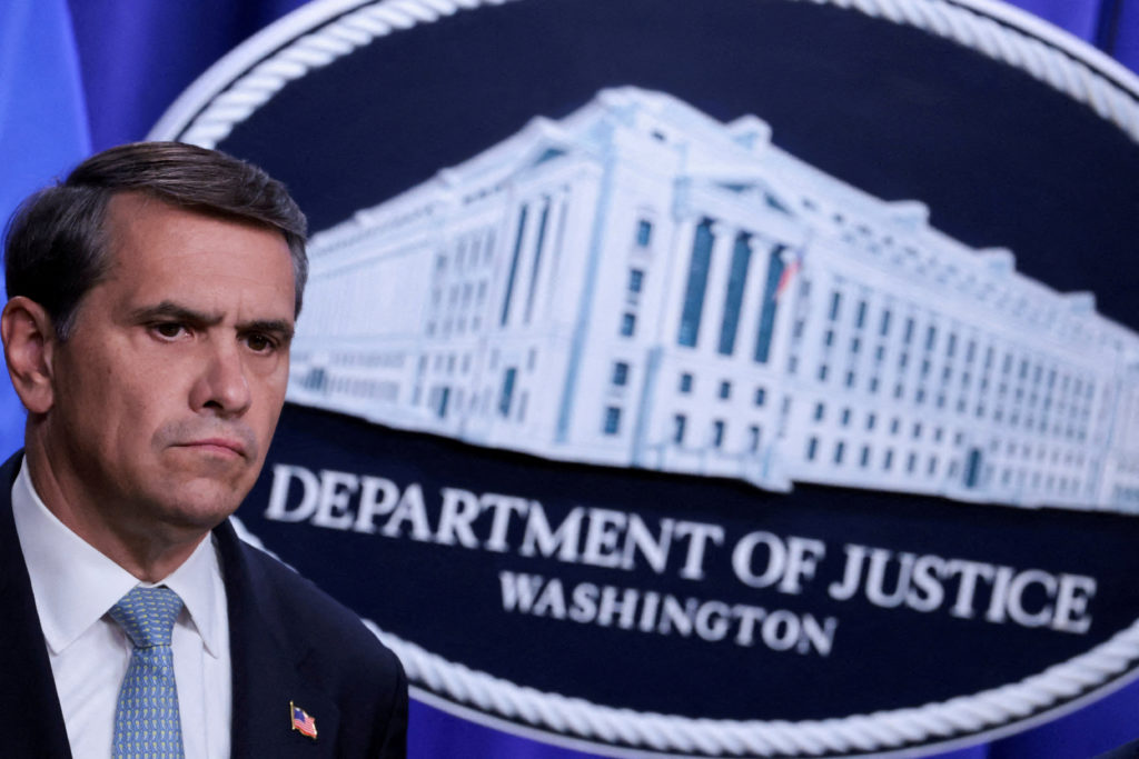 Source-feed image associated with Todd Blanche sworn in as attorney general after bruising confirmation battle