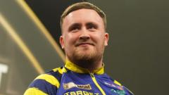 Source-feed image associated with Luke Littler to take on everyday darts players in Netflix live event