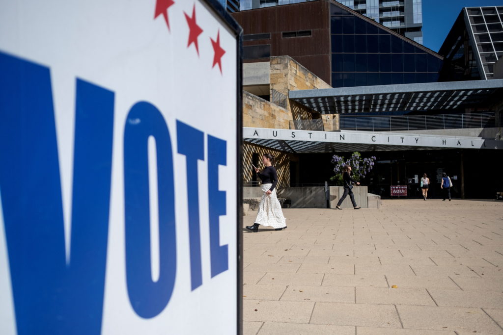 Source-feed image associated with Johnny Garcia wins the Democratic primary for Texas' 35th U.S. House District