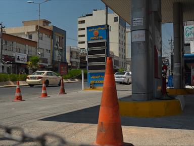 Source-feed image associated with Drivers endure overnight gas lines as a war-driven fuel shortage grips Iraq's Kurdish region