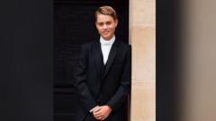 Source-feed image associated with Prince George attends first day at Eton College