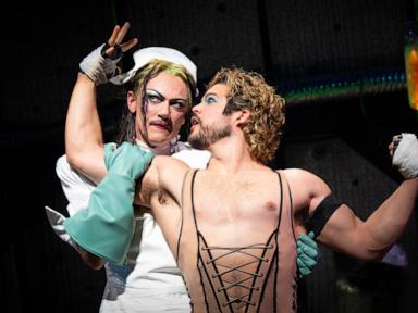Source-feed image associated with Vampires, literary monsters and a cake: The Tony Awards offer a number of intriguing, possible wins