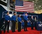Source-feed image associated with Artemis II astronauts receive nation's highest space honor for their successful moonshot