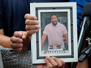 Source-feed image associated with Mexican builder fatally shot by an ICE officer is mourned after making a life in the US