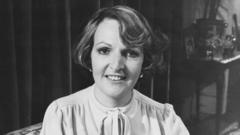 Source-feed image associated with Laughter and tears at Dame Penelope Keith's funeral