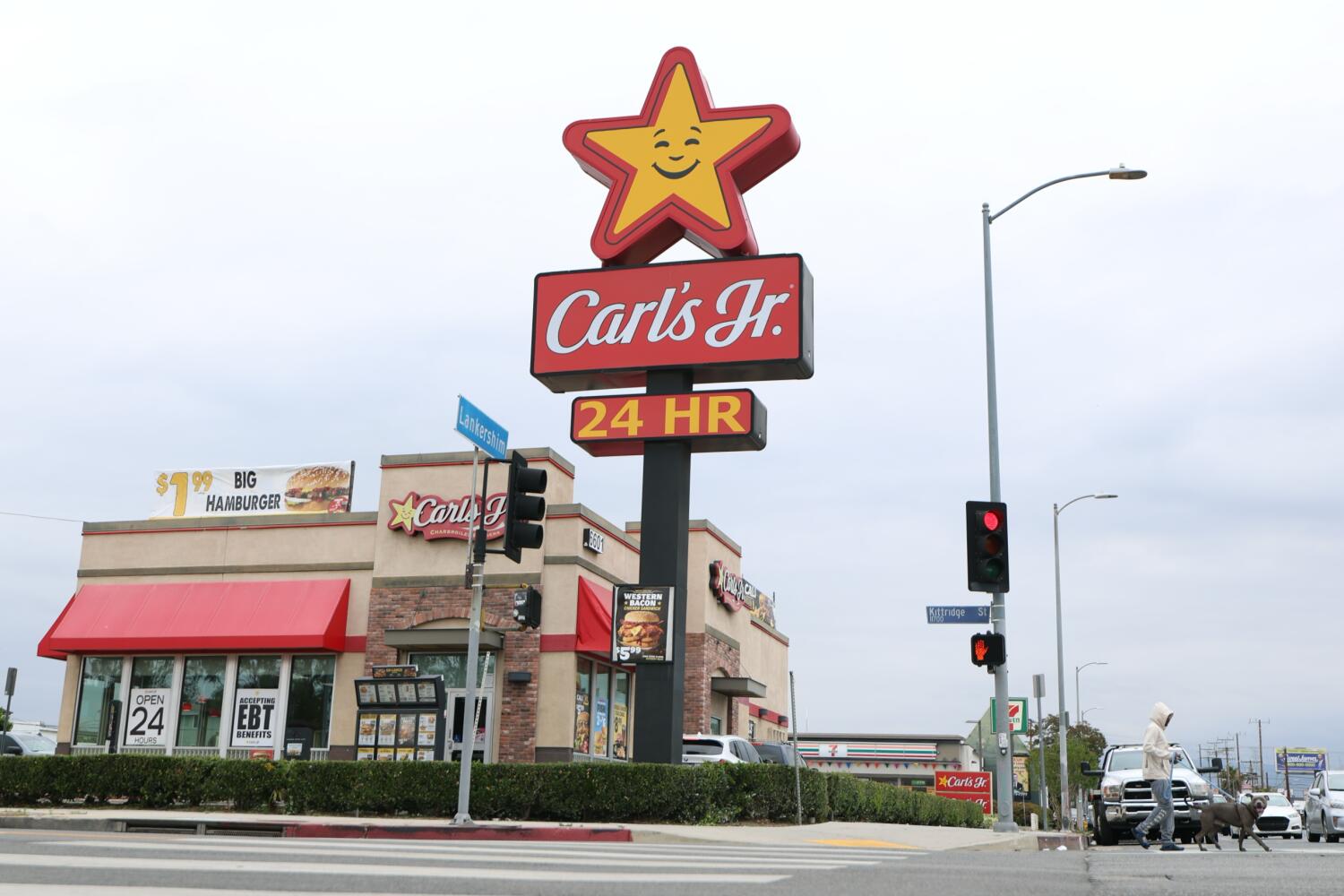 Source-feed image associated with Struggling Carls Jr. franchisee plans to close 10 and sell 49 California locations