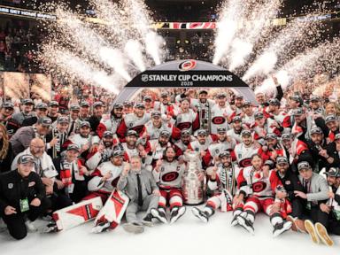 Source-feed image associated with NHL to produce and distribute local games for Hurricanes, Blue Jackets, Wild and Blues