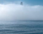 Image from linked report: ‘I was mesmerised by how the fog turned the tower into a monolith’: Derek Zhao’s best phone picture