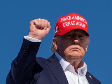 Source-feed image associated with With AI memes, Trump promotes mythical version of himself as challenges stack up ahead of midterms