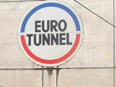 Image from linked report: Minibus slams into Channel Tunnel shuttle train, injuring 19 and halting service