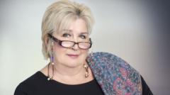 Source-feed image associated with Dame Jenni Murray died days after car crash, inquest hears