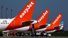 Source-feed image associated with EasyJet says possible takeover bid 'opportunistic'