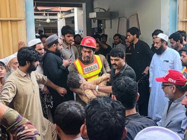 Image from linked report: School roof collapse kills at least 28 people in Pakistan