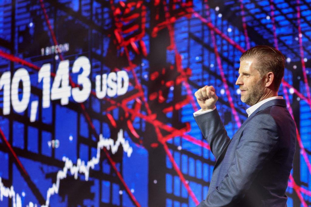 Source-feed image associated with How crypto, real estate and watches added up for Trump last year