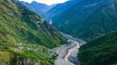 Image from linked report: India and China aren't friends - but Nepal wants to unite them against climate threats