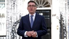 Source-feed image associated with 'A circuit-breaker moment': Watch Andy Burnham's first speech as PM in full