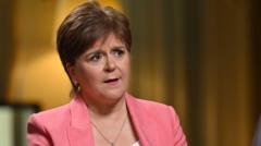 Source-feed image associated with Sturgeon tells BBC: I'm serving a sentence for crime I didn't commit