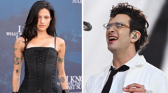 Source-feed image associated with The 1975's Matty Healy marries model Gabbriette Bechtel in Los Angeles