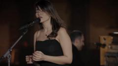 Image from linked report: Iran court upholds lashes sentence for singer who performed without hijab